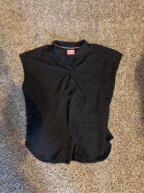 Ava Therese black scrub set